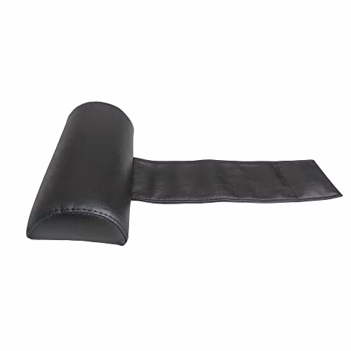 Canadian Spa Co. Waterproof Semicircular Hot Tub Headrest and Outdoor Neck Pillow in Black