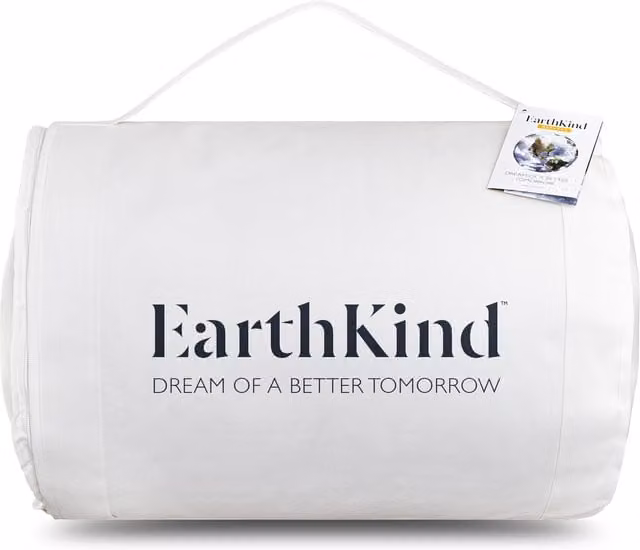 EarthKind White Feather and Down Breathable Duvet, Super King, 4.5 Tog