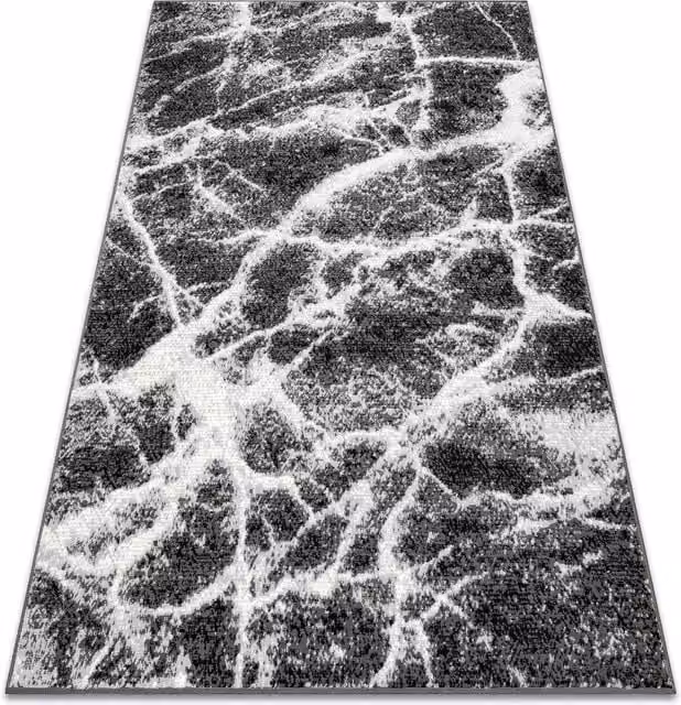 RugsX Morad Vintage Rectangular Rug in Black, W: 160 cm, L: 220 cm