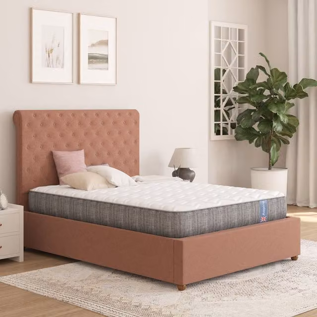 Aspire Quad Layer Hybrid Pocket Sprung Mattress, White, W: 180 cm, D: 200 cm