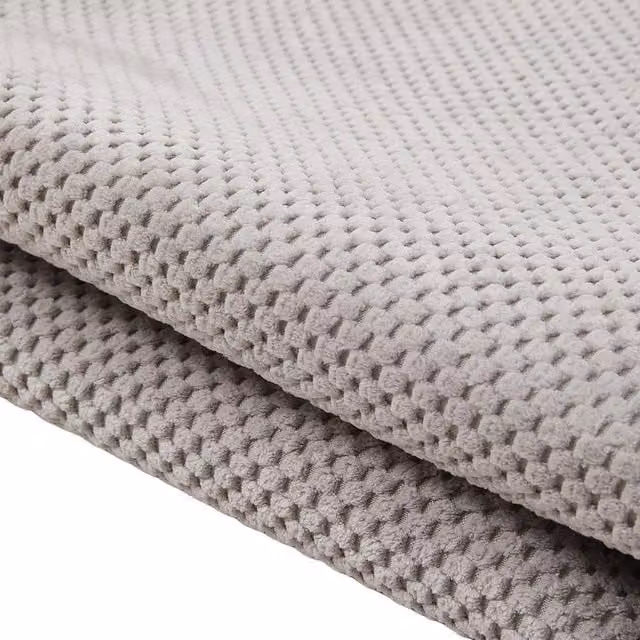NESTLUNE Non-slip Microfibre Sofa Slipcover in Grey, W: 180 cm x D: 90 cm
