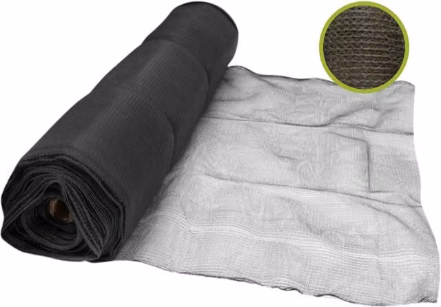 Pegdev PDL Heavy Duty UV Stabilised Polyethylene Temporary Fencing Mesh, Black, Length: 4000 cm