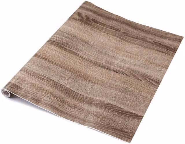 dc fix Sonoma Truffel Self Adhesive Vinyl Wrap for Kitchen Doors and Worktops, Brown/Grey, W: 45 cm, L: 10 m