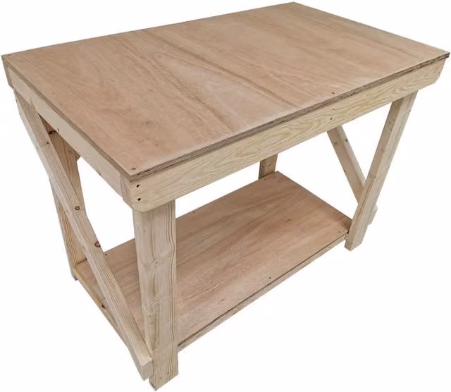 Arbor Garden Solutions Eucalyptus Top Workbench in Multi-colour, Width: 150 cm