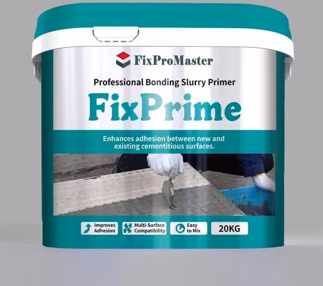 FixProMaster Cementitious Slurry Bonding Primer for Paving Slabs, Grey, 20kg
