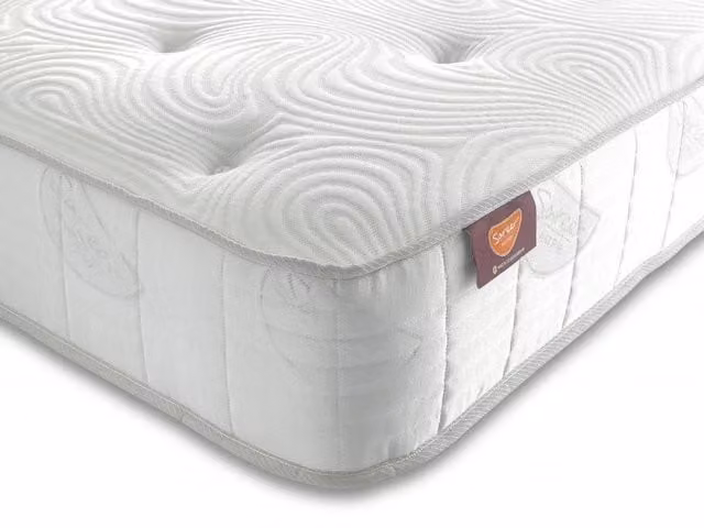 Sareer Matrah White Hybrid Latex Coil Mattress, W/D/H: 120 x 200 cm