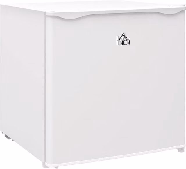 Rolipo 35L White Compact Countertop Upright Mini Freezer with Reversible Door