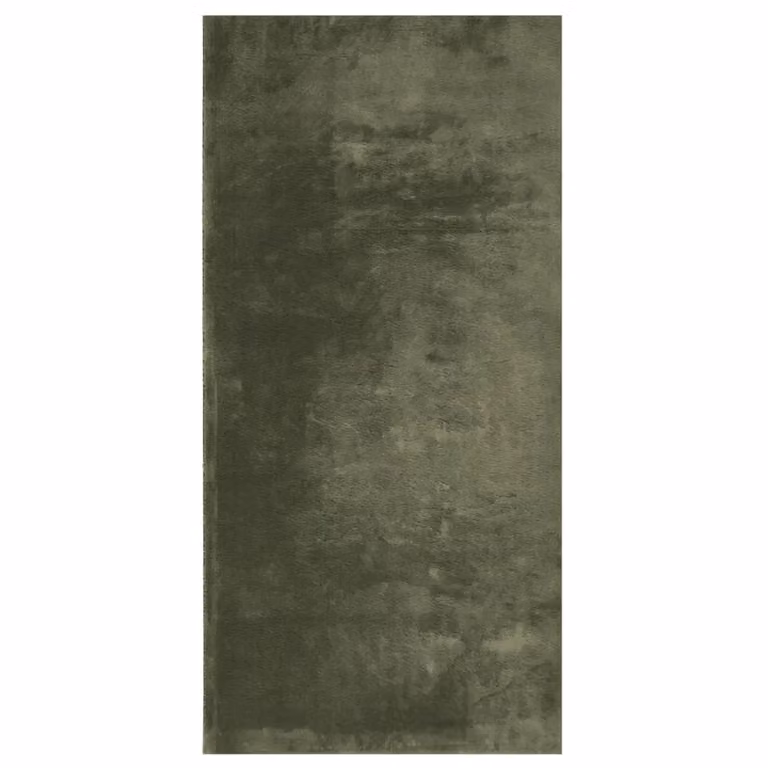 Berkfield Home HUARTE Short Pile Washable Rug, Forest Green, W: 100 cm, L: 200 cm