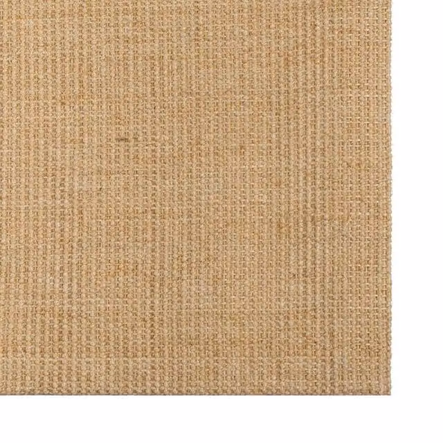 Berkfield Home Natural Sisal Rug in Beige and Sand, W: 66 cm, D: 100 cm