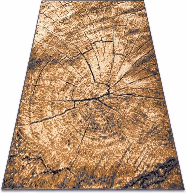 RugsX Morad Vintage Gold Rectangular Rug, W: 160 cm, L: 220 cm