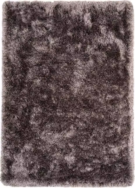 Kukoon Charcoal Grey Soft Shaggy Fluffy Living Area Rug, W/D/H: 120 x 170 cm