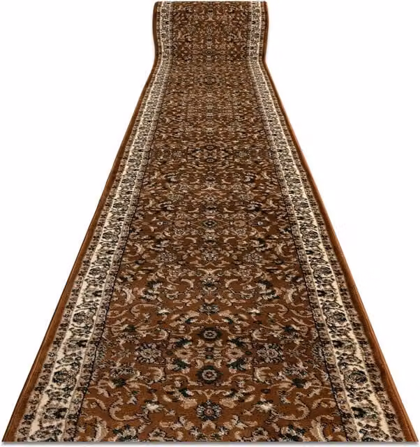 RugsX Royal Oriental Heat-Set Runner in Brown, W/L: 120 x 290 cm
