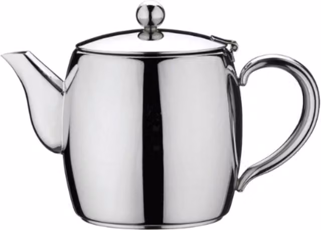 Café Stål Bellux Stainless Steel Teapot, Silver, 1.8 l