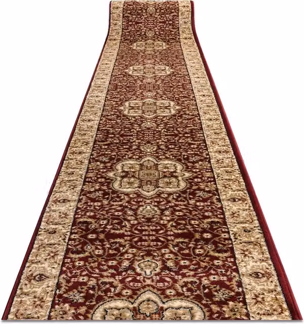 RugsX Red Oriental Heat-Set Royal Runner, W: 70 cm, L: 220 cm