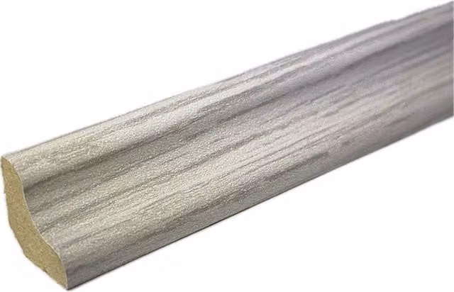 Vinyl Flooring UK Scotia Beading Moulding, Light Grey, Waterproof, Pack of 5