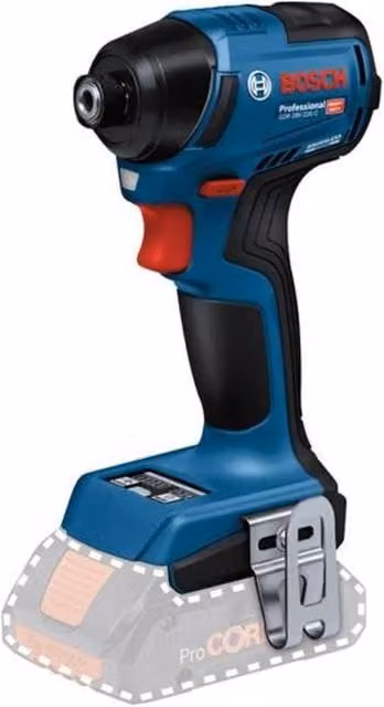 Bosch GDR 18V-200 C Professional Impact Driver 18V Bare Unit, Blue