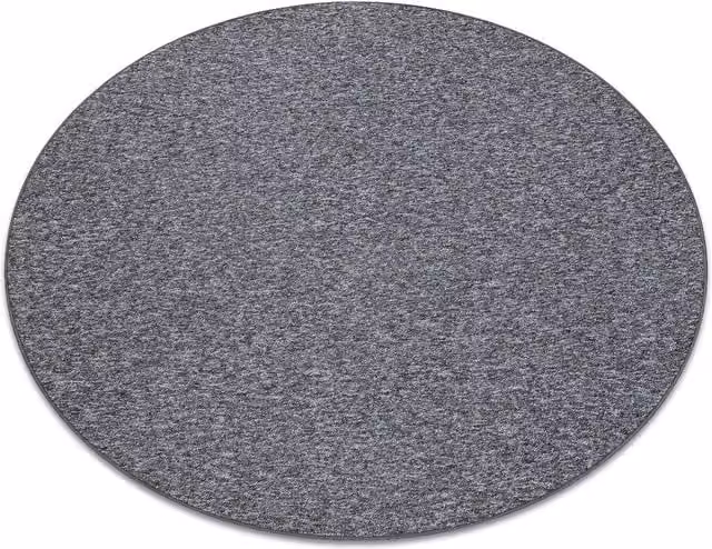 RugsX Superstar Round Grey Polypropylene Rug, Diameter: 170 cm