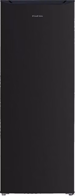 Russell Hobbs Freestanding Upright Tall Freezer in Black, 168L, Height: 143 cm