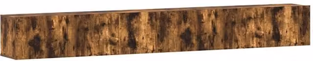 Berkfield Home 3 Piece Smoked Oak TV Cabinet Set in Brown