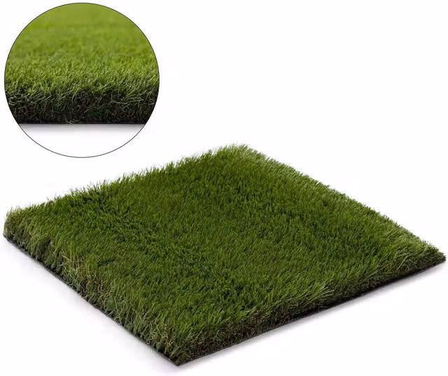 RugsX Green Artificial Grass Etile Rug, W/D/H: 133 x 200 cm