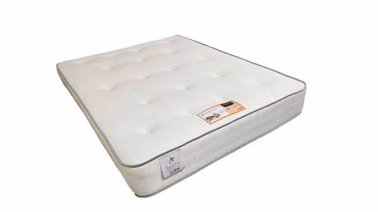 Knight Sleep Emily Pink Plush Velvet Divan Bed Set with Princess Mattress and Headboard, W/D/H: 120 x 200 cm