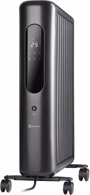 Electrolux 2500W Digital Oil Filled Radiator in Grey