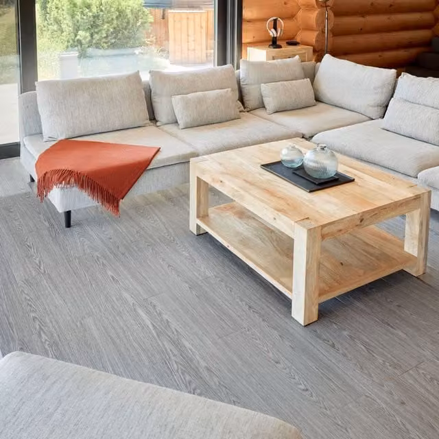 Novecrafto Self Adhesive Wood Effect Vinyl Floor Planks in Grey