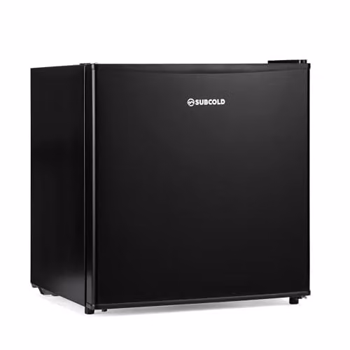 Subcold Eco35F Mini Freezer, 30L Countertop Upright Freezer with Reversible Door and Compressor, Black