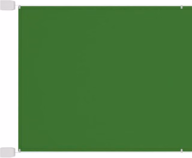 Berkfield Home Vertical Awning Balcony Cover in Green Oxford Fabric, W: 60 cm, L: 600 cm
