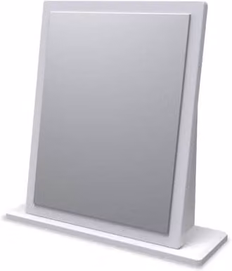 Welcome Furniture Padstow Small Dressing Table Mirror in White