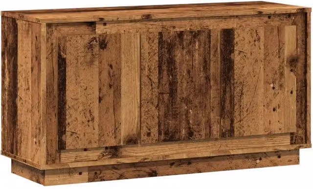 Berkfield Home Classic Sideboard in Brown Wood, W/D/H: 102 x 35 x 55 cm
