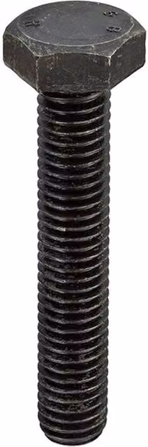 Unifix Grade R BSW Hexagon Setscrews, Black, 1/2 BSW x 1.3/4