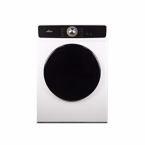 Willow W8TDW 8kg Vented Front Loading Tumble Dryer, White