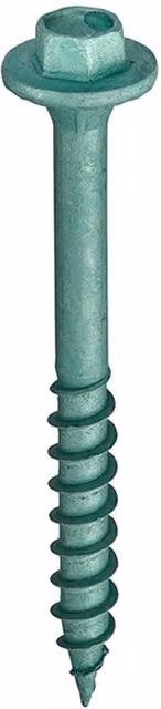 Timberdrive Screws with Green Organic Coating, Grey, 7.0 x 200mm