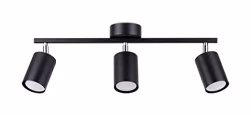 Sollux Lemmi Black LED Ceiling Light
