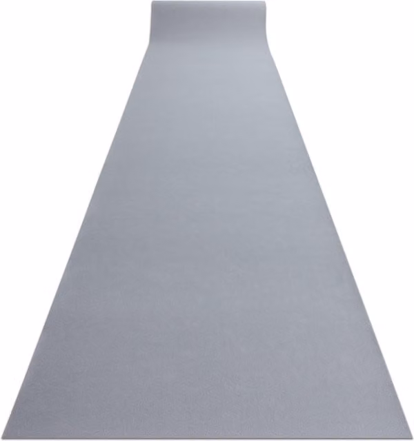 RugsX Rumba Anti-Slip Runner in Grey, W: 80 cm, L: 630 cm