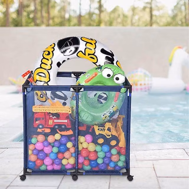 Lifeideas Pool Storage Trolley in Blue
