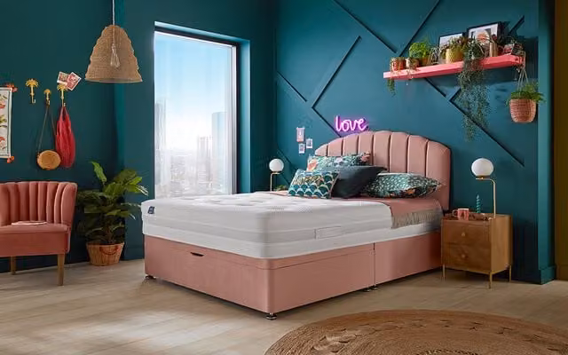 Silentnight Sofia 1200 Mirapocket Mattress, White, W/D/H: 180 x 200 cm