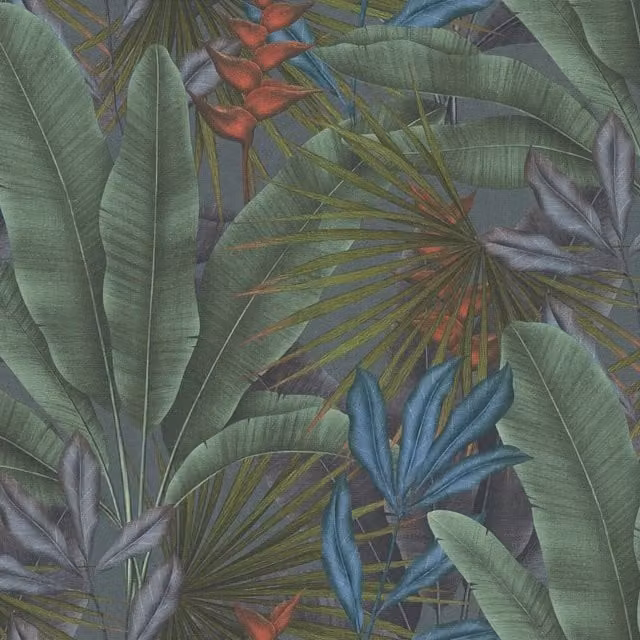I Love Wallpaper Jungle Luxe Wallpaper in Multicolour and Yellow