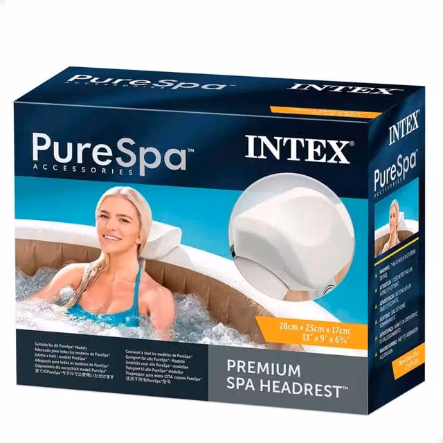 Intex PureSpa Premium Spa Headrest - Grey