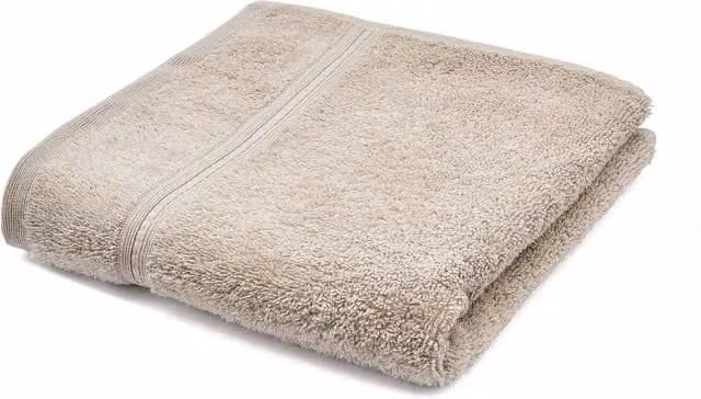 Bedeck 1951 Alessa Cotton Terry Bath Sheet, Beige Linen