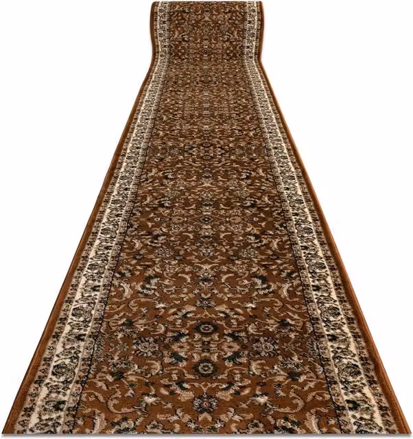 RugsX Heat-Set Royal Oriental Runner in Brown, W/D: 150 x 220 cm