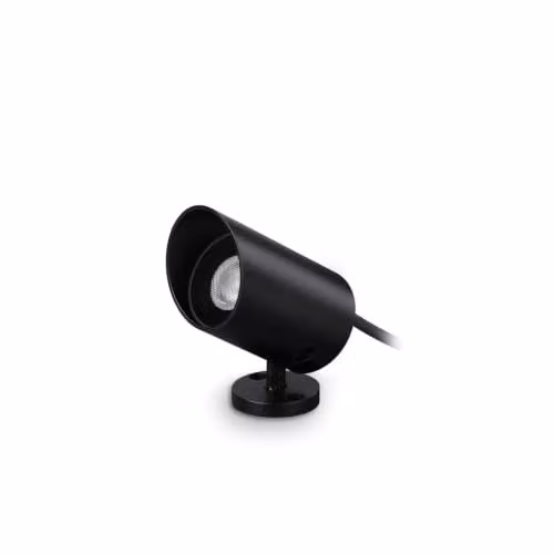 Netlighting Koala 7W LED Outdoor Display Light in Black with 3000K Warm White Light and IP65 Rating