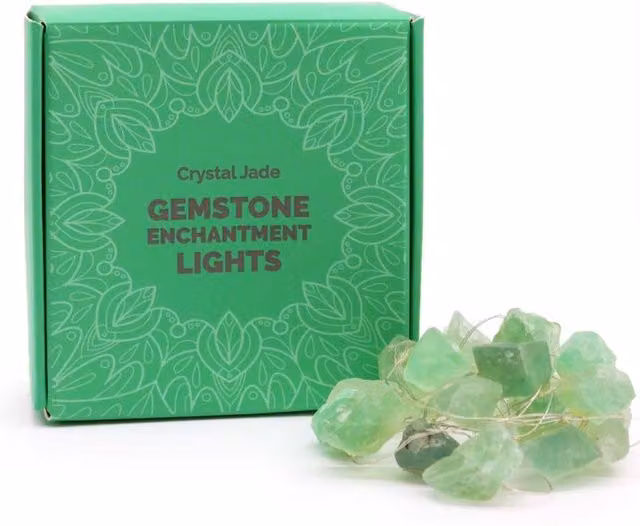 KDMD Crystal Jade Enchantment Green LED String Lights