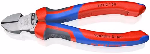 Knipex Side Cutter in Blue, Red and Multicolour, 160 mm