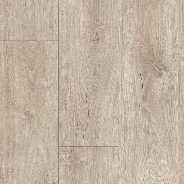 IVC Beige Wood Effect Felt Backed Vinyl Flooring Sheet, 2.0mm Thickness, W: 200 cm, L: 500 cm