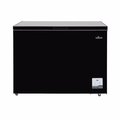 Willow 292L Freestanding Chest Freezer in Black