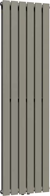 Lux Heat Flat Coloured Vertical Steel Radiator in Green, H 160 cm x W 42 cm