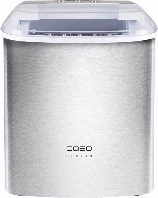 Caso Design IceChef Pro Ice Cube Maker in Silver with Digital Display and Timer