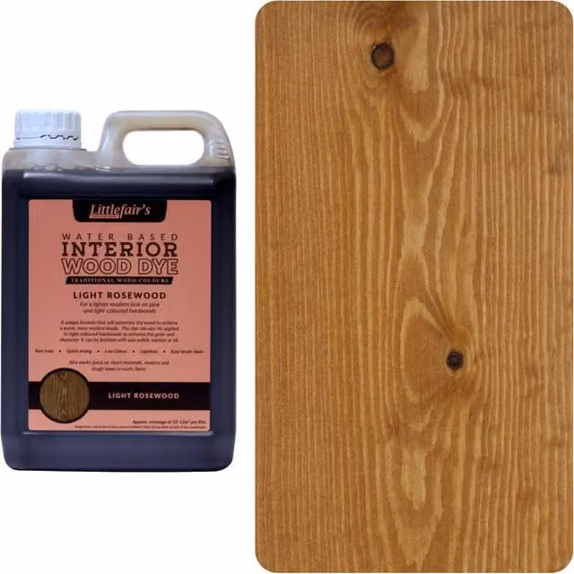 Littlefair's Sheesham Wood Stain in Brown, 25 l